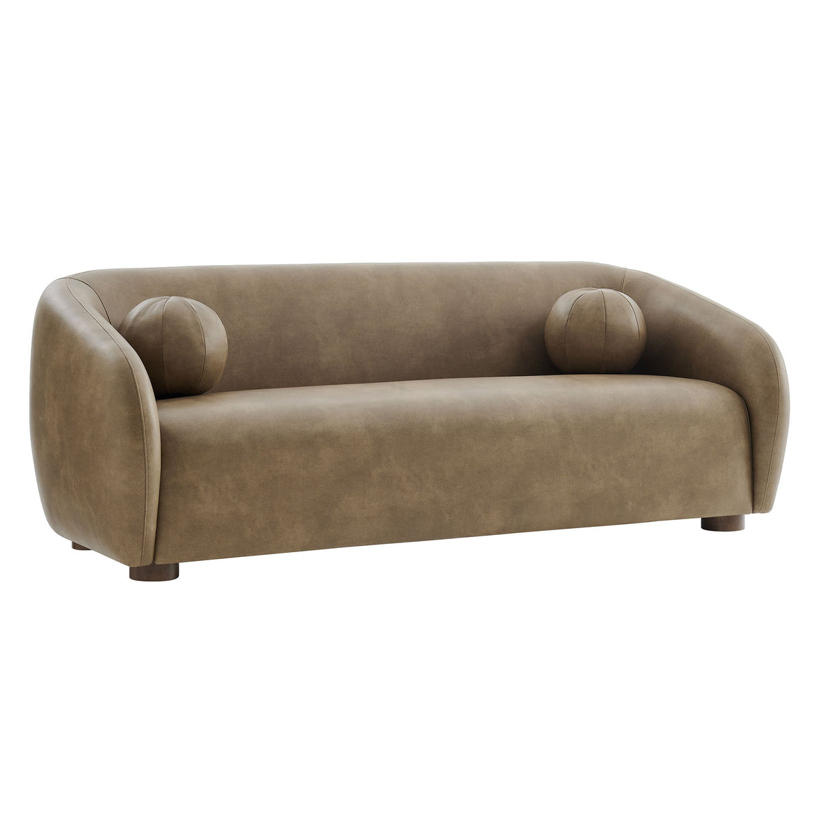 Holland 85" Vegan Leather Sofa by Modway, photo 10 of 27