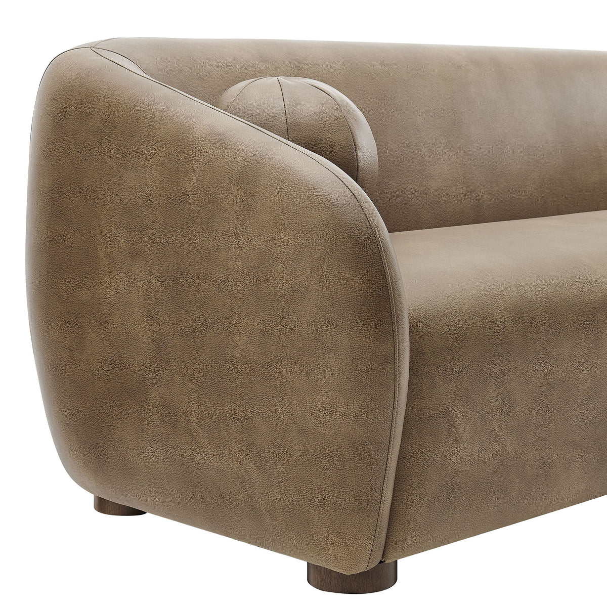 Holland 85" Vegan Leather Sofa by Modway, photo 16 of 27
