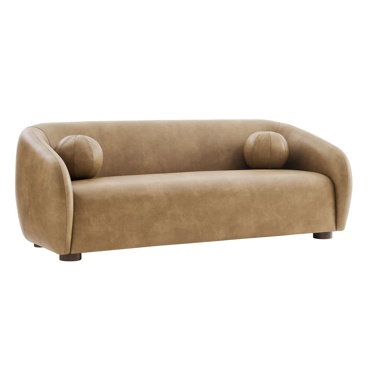 Holland 85" Vegan Leather Sofa by Modway, photo 19 of 27