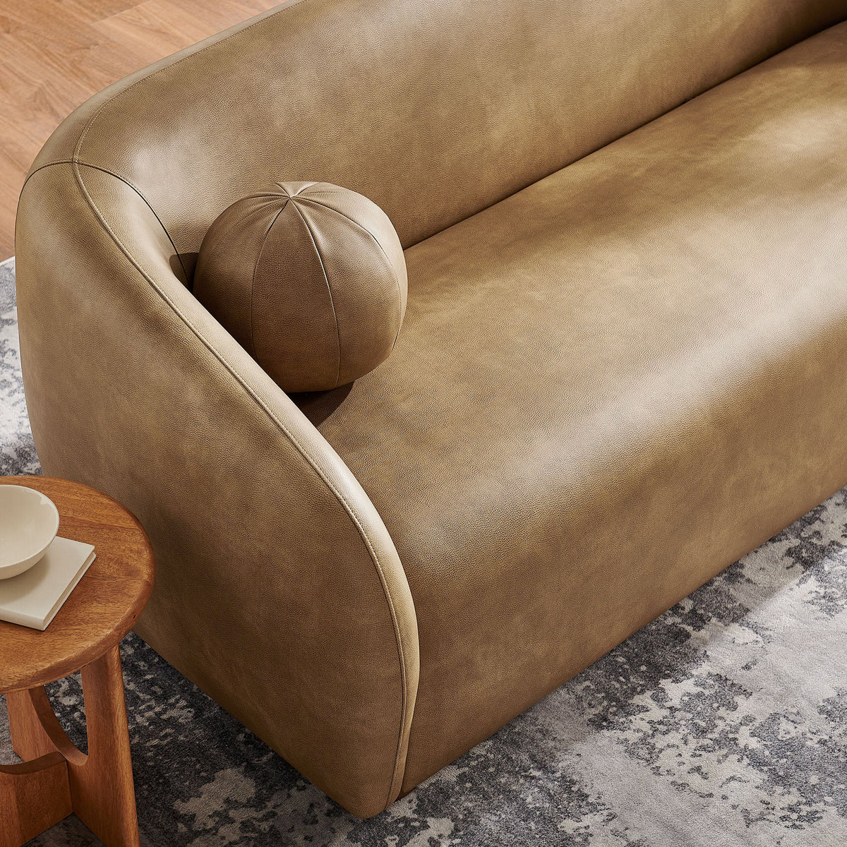 Holland 85" Vegan Leather Sofa by Modway, photo 27 of 27