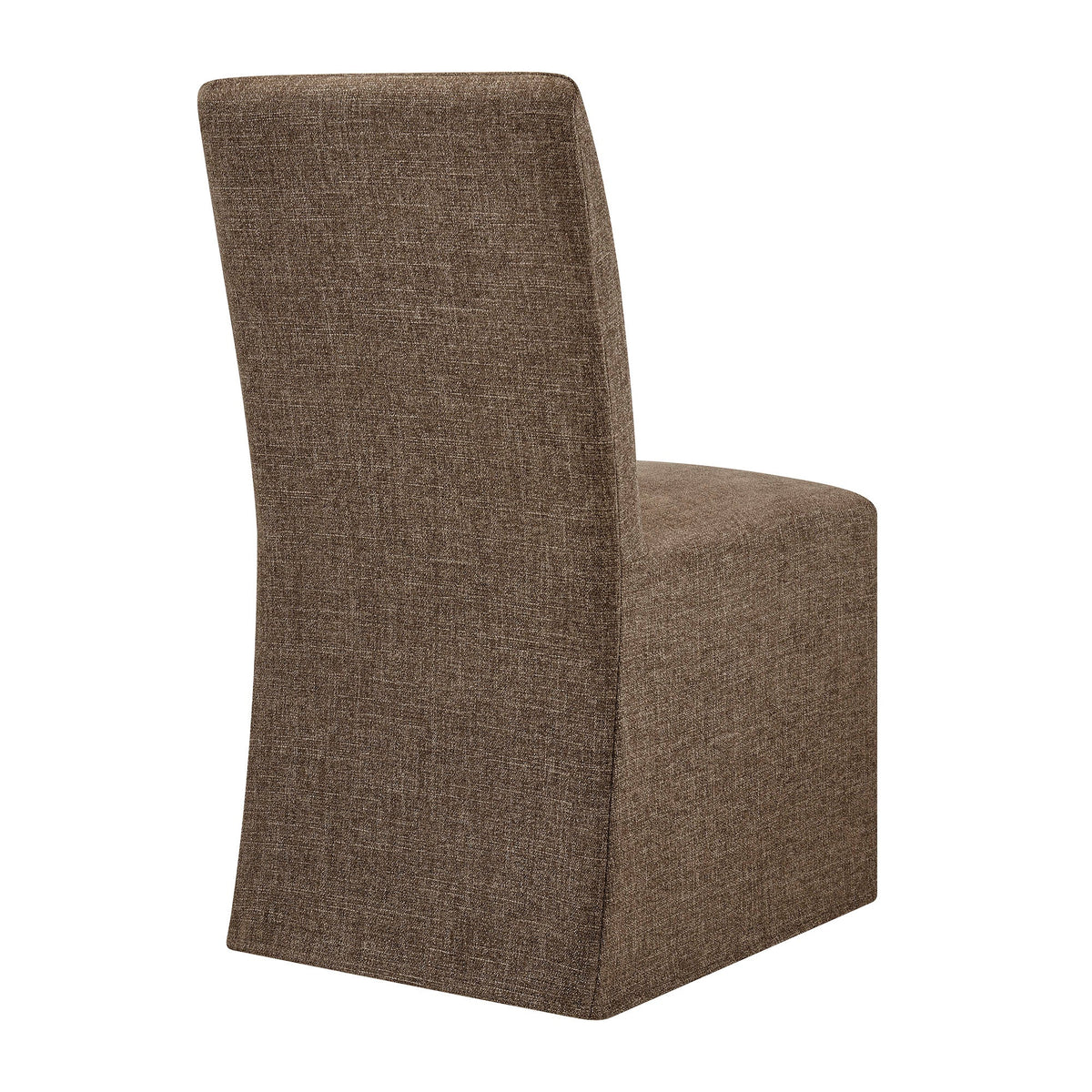 Aster Slub Weave Fabric Slipcovered Dining Chairs Set of 2 by Modway, photo 39 of 41