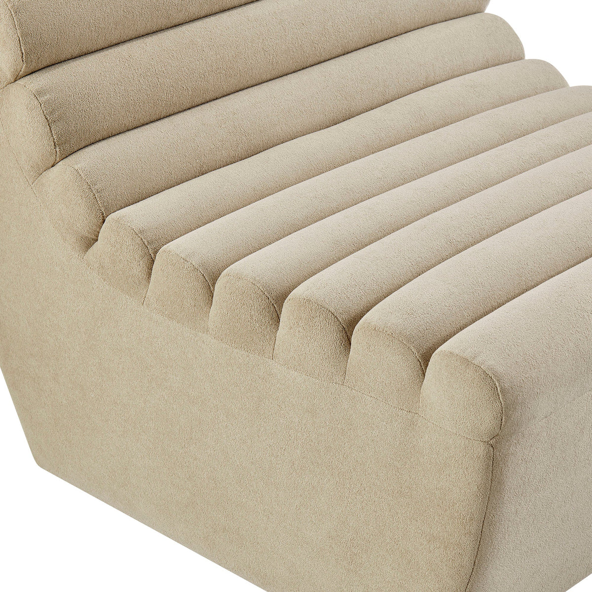 Corbin Performance Fleece Armless Accent Chair by Modway, photo 7 of 18
