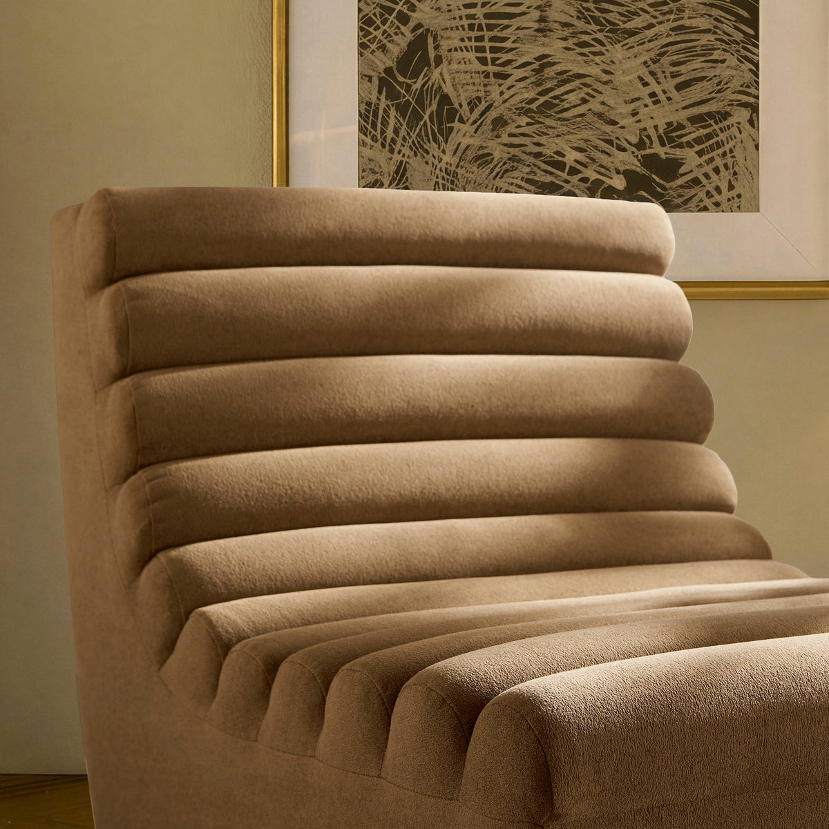 Corbin Performance Fleece Armless Accent Chair by Modway, photo 18 of 18