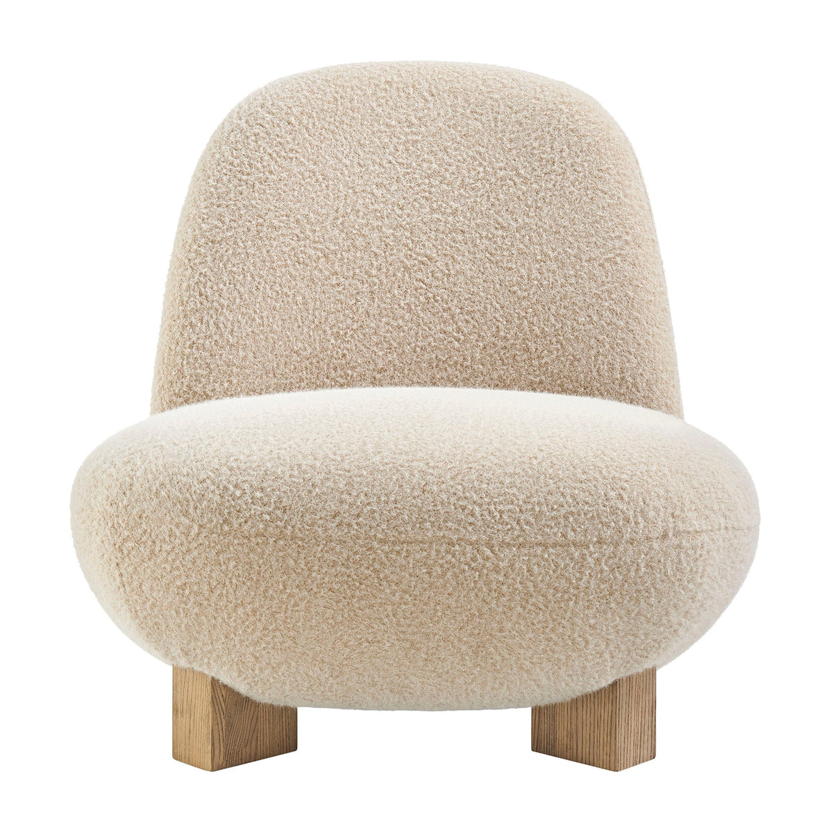 Norwood Faux Mohair Bean Shaped Accent Chair by Modway, photo 6 of 27