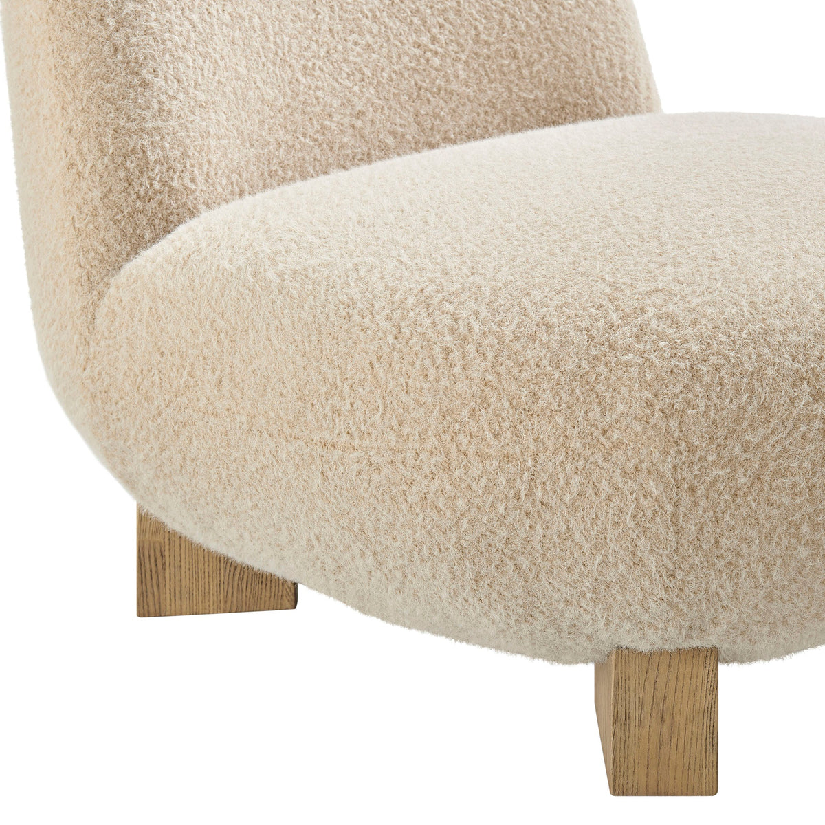 Norwood Faux Mohair Bean Shaped Accent Chair by Modway, photo 7 of 27