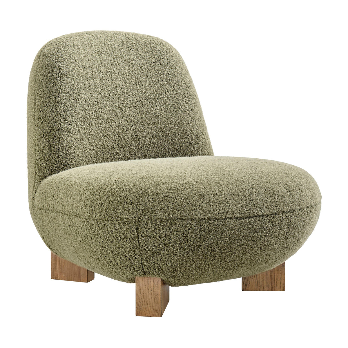 Norwood Faux Mohair Bean Shaped Accent Chair by Modway, photo 10 of 27