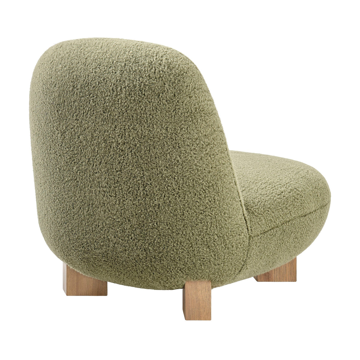 Norwood Faux Mohair Bean Shaped Accent Chair by Modway, photo 14 of 27