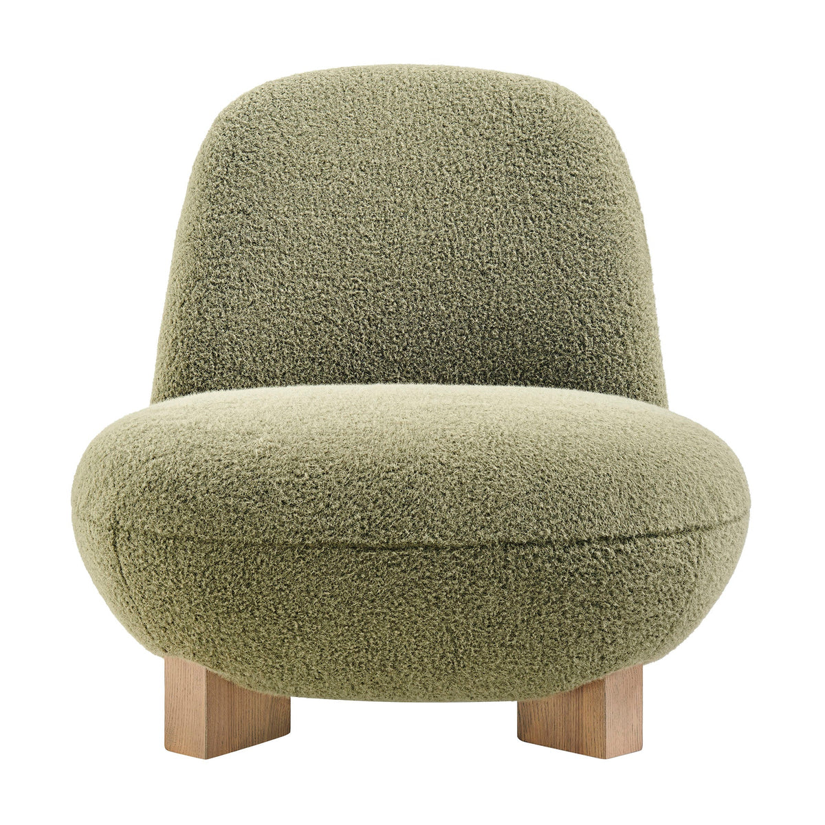 Norwood Faux Mohair Bean Shaped Accent Chair by Modway, photo 15 of 27