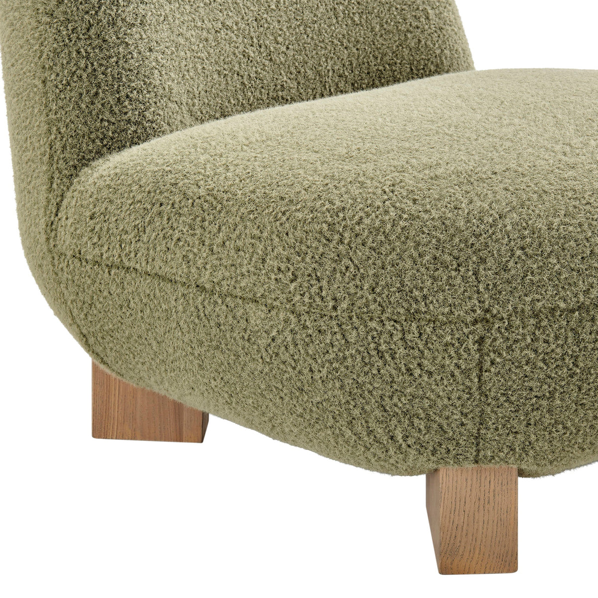Norwood Faux Mohair Bean Shaped Accent Chair by Modway, photo 16 of 27