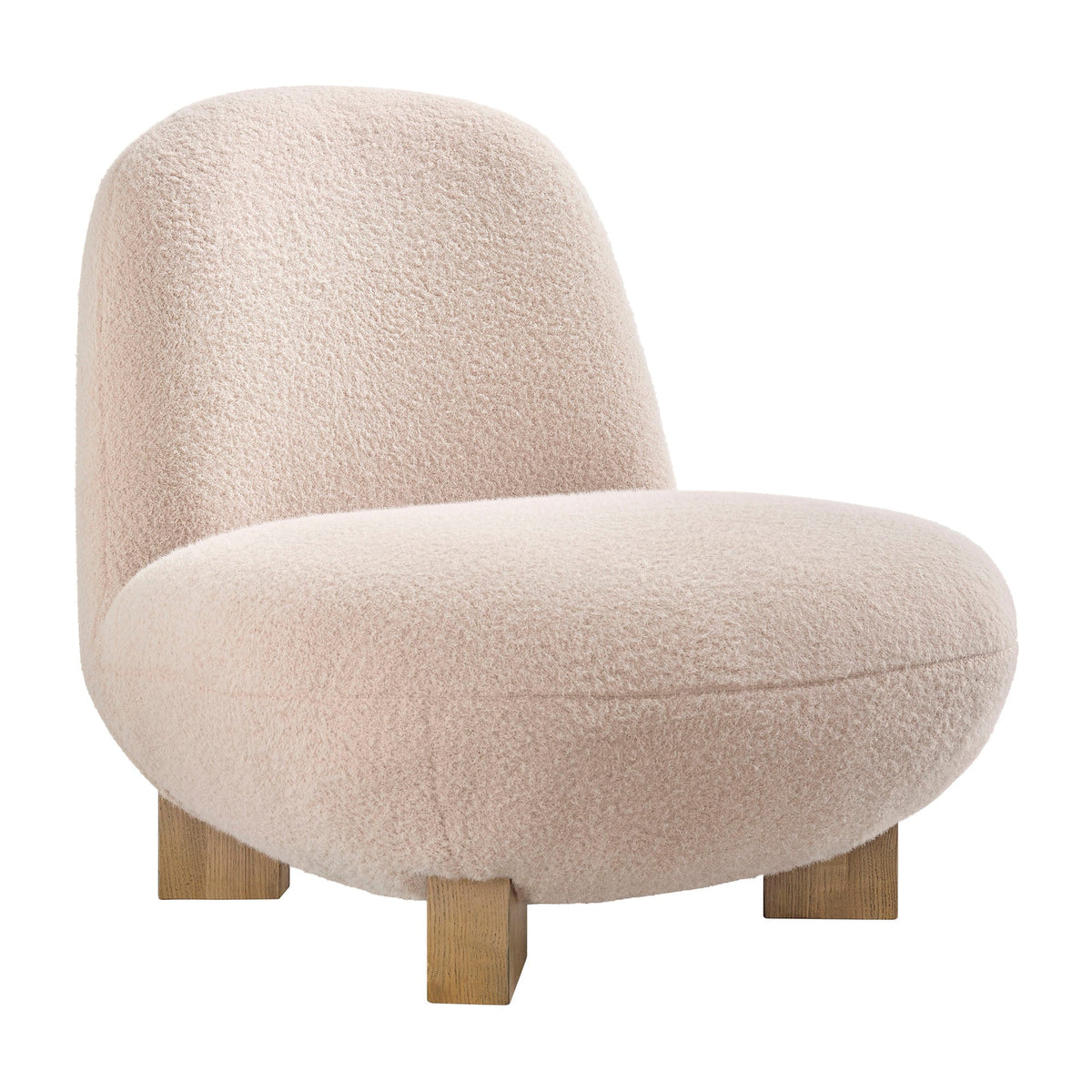 Norwood Faux Mohair Bean Shaped Accent Chair by Modway, photo 19 of 27