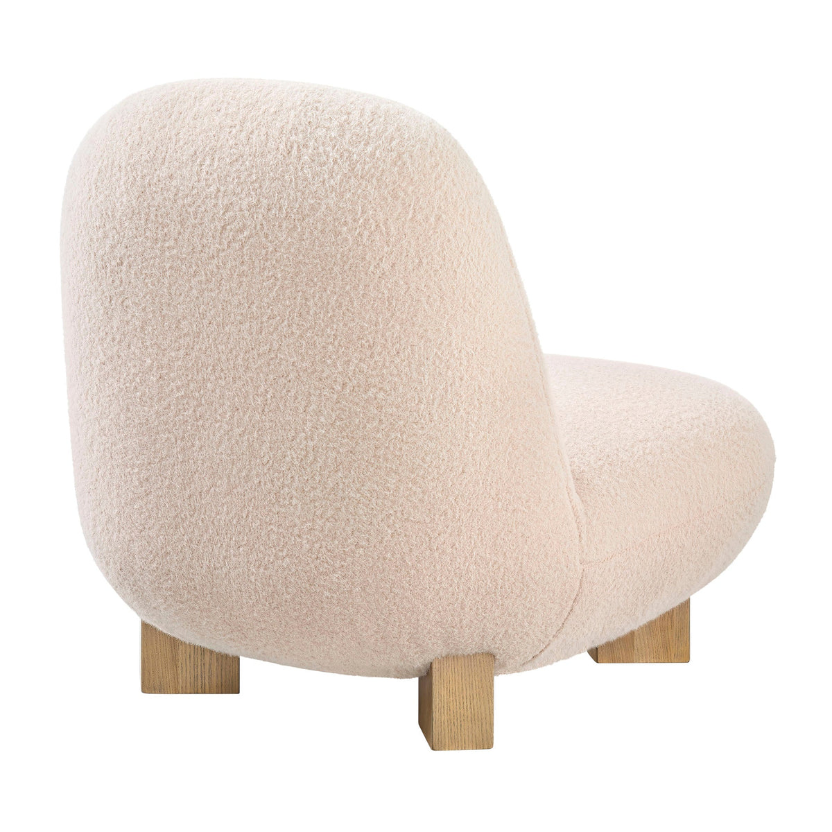 Norwood Faux Mohair Bean Shaped Accent Chair by Modway, photo 23 of 27