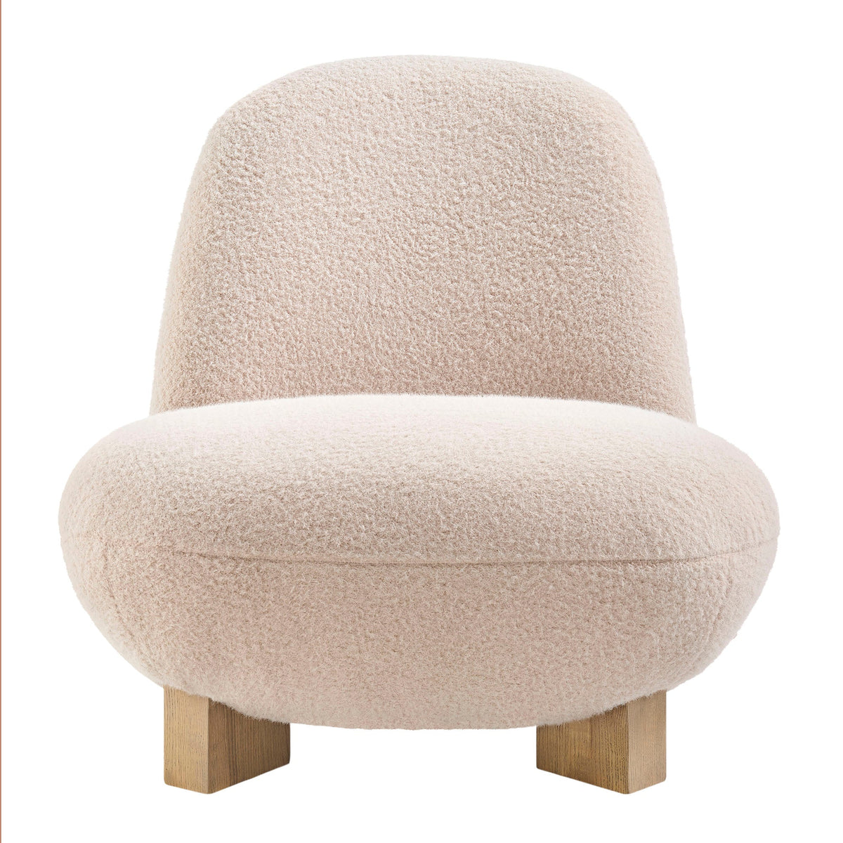 Norwood Faux Mohair Bean Shaped Accent Chair by Modway, photo 24 of 27