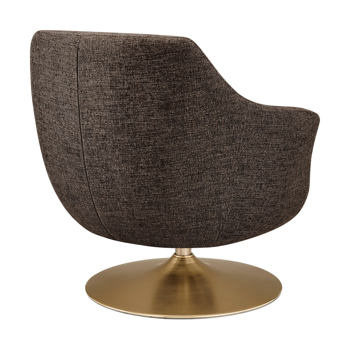 Quimby Melange Chenille Swivel Accent Chair by Modway, photo 5 of 27
