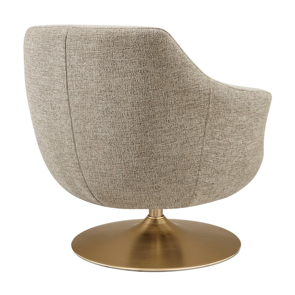 Quimby Melange Chenille Swivel Accent Chair by Modway, photo 14 of 27
