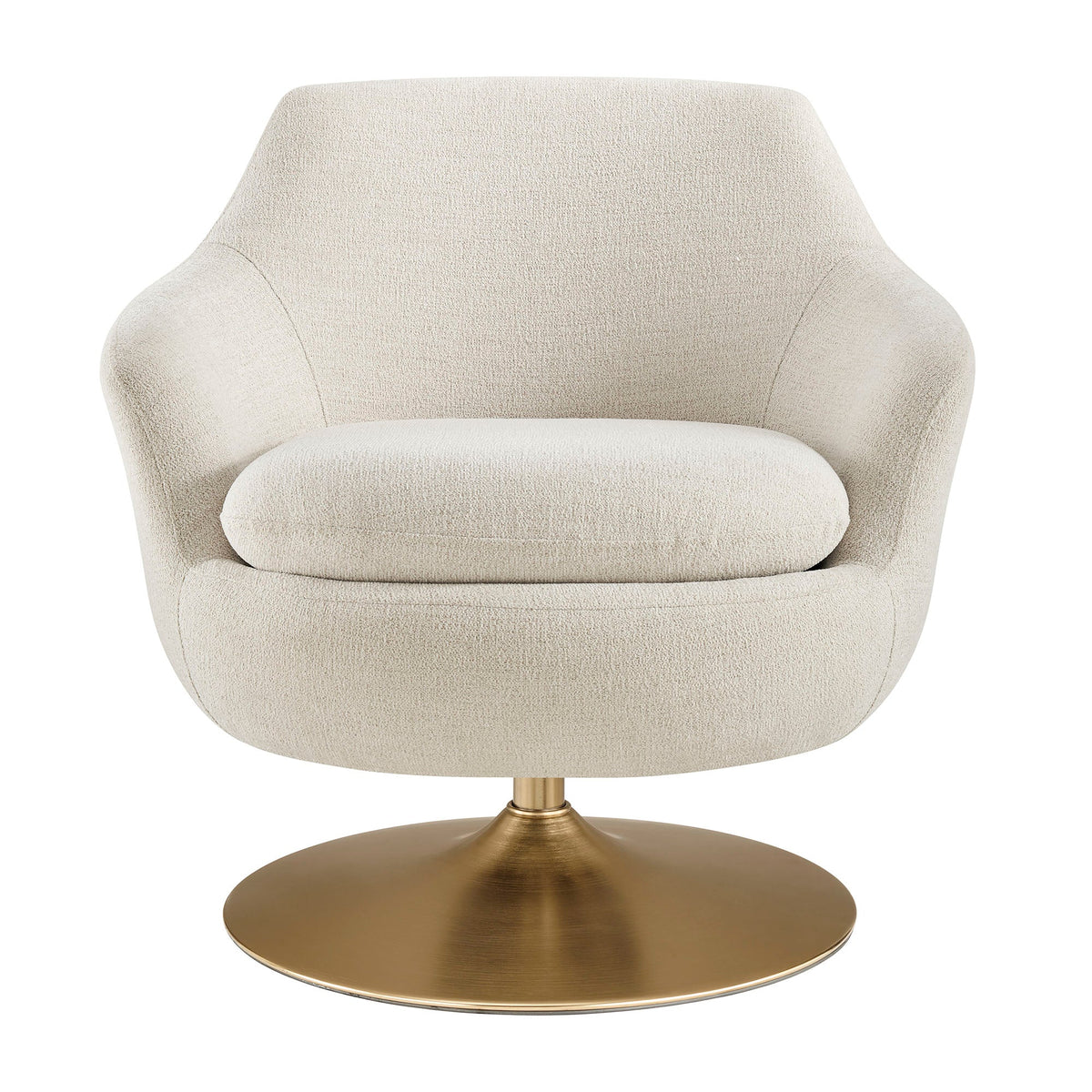 Quimby Melange Chenille Swivel Accent Chair by Modway, photo 24 of 27