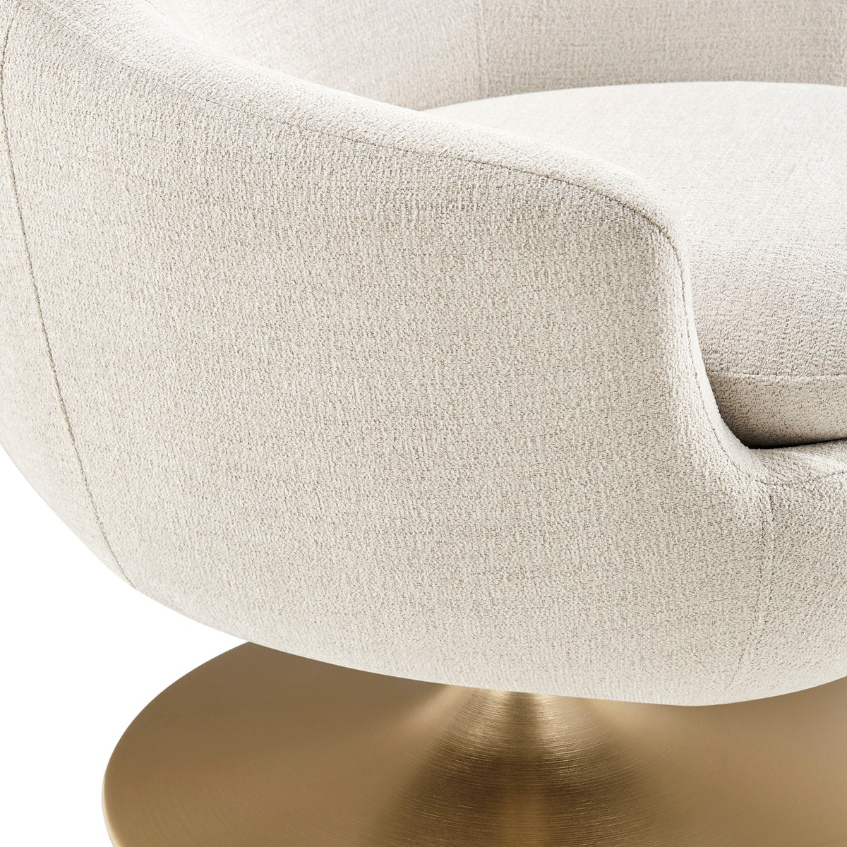Quimby Melange Chenille Swivel Accent Chair by Modway, photo 25 of 27
