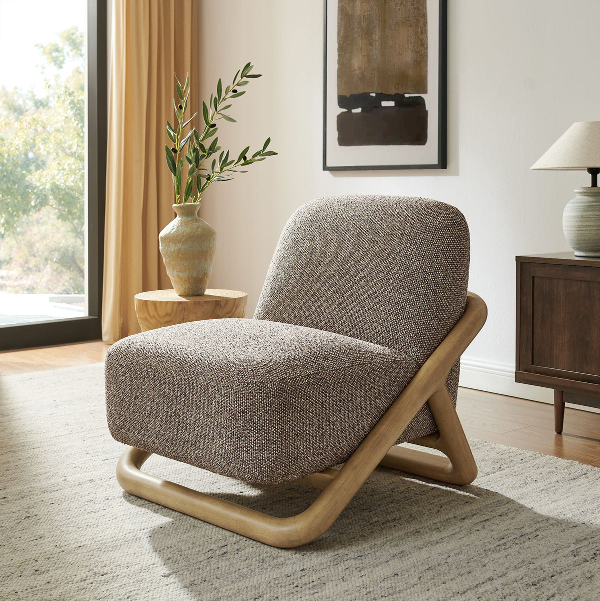 Vander Textured Fabric Accent Chair by Modway, photo 9 of 30