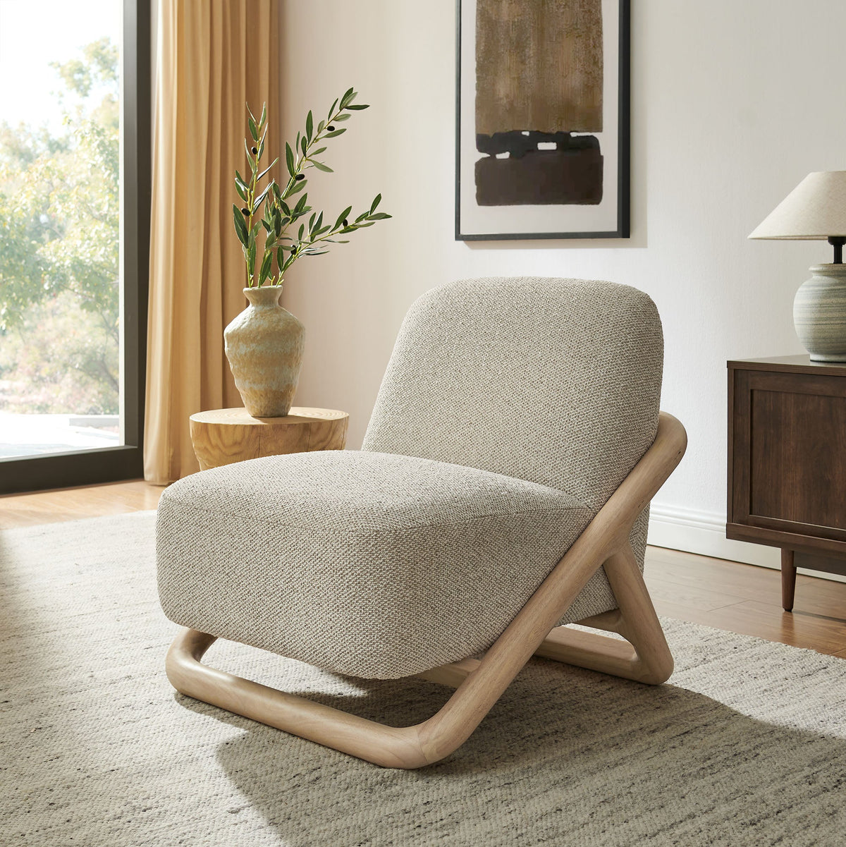 Vander Textured Fabric Accent Chair by Modway, photo 29 of 30