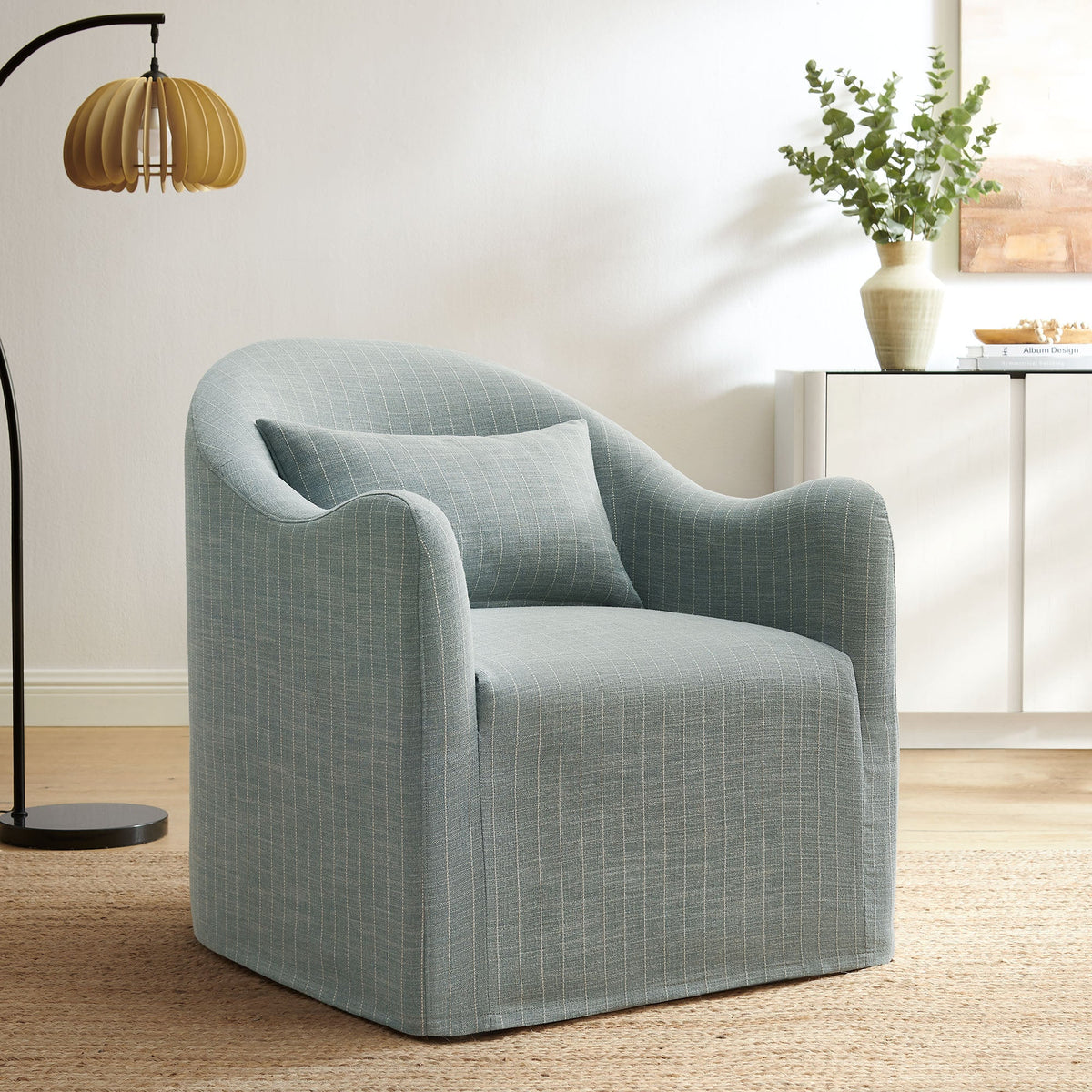 Bardot Striped Accent Chair by Modway, photo 17 of 18