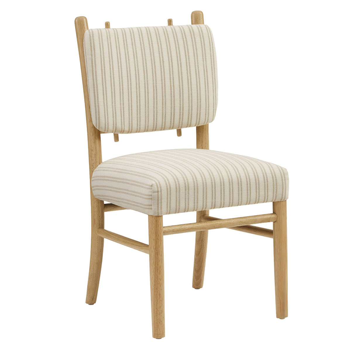 Mauden Striped Dining Side Chairs Set of 2 by Modway, photo 4 of 20