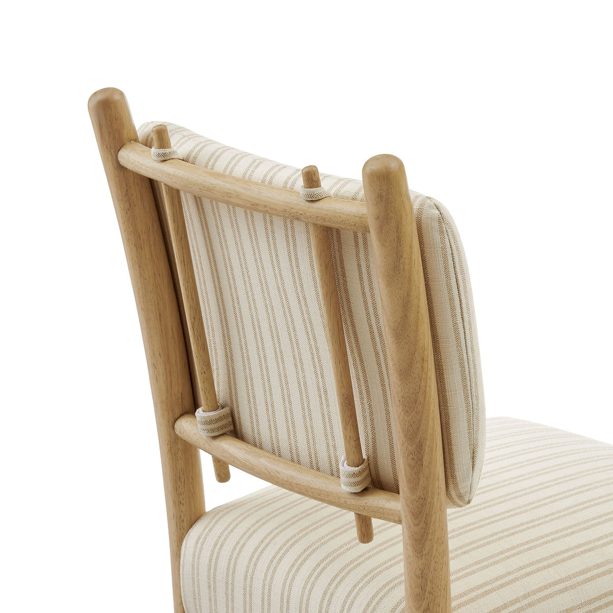 Mauden Striped Dining Side Chairs Set of 2 by Modway, photo 8 of 20