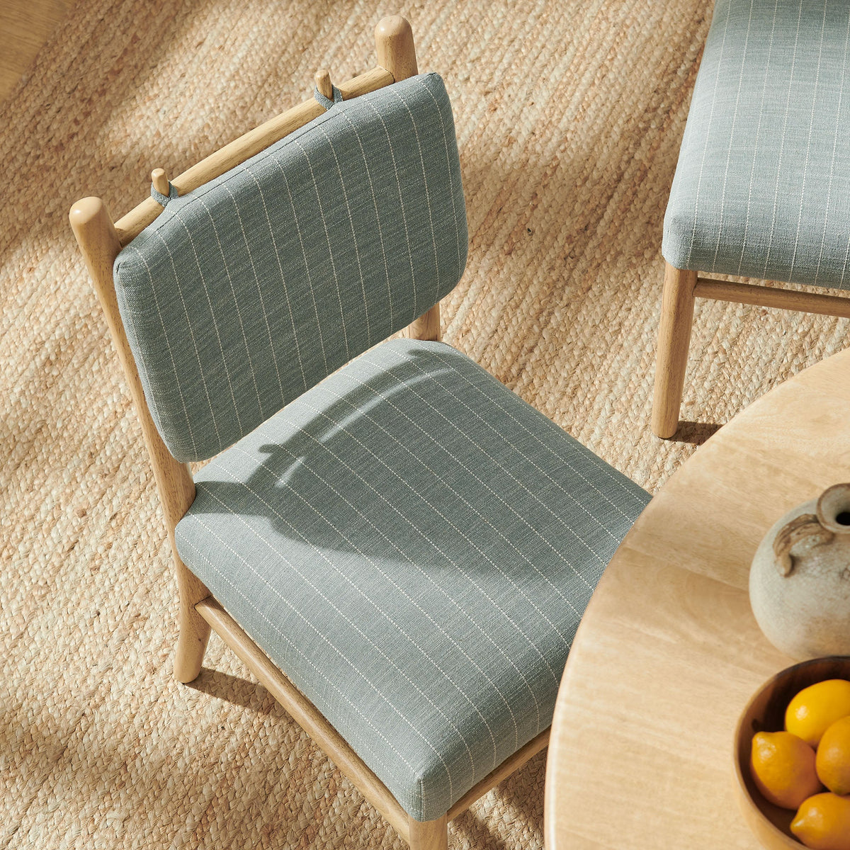 Mauden Striped Dining Side Chairs Set of 2 by Modway, photo 20 of 20