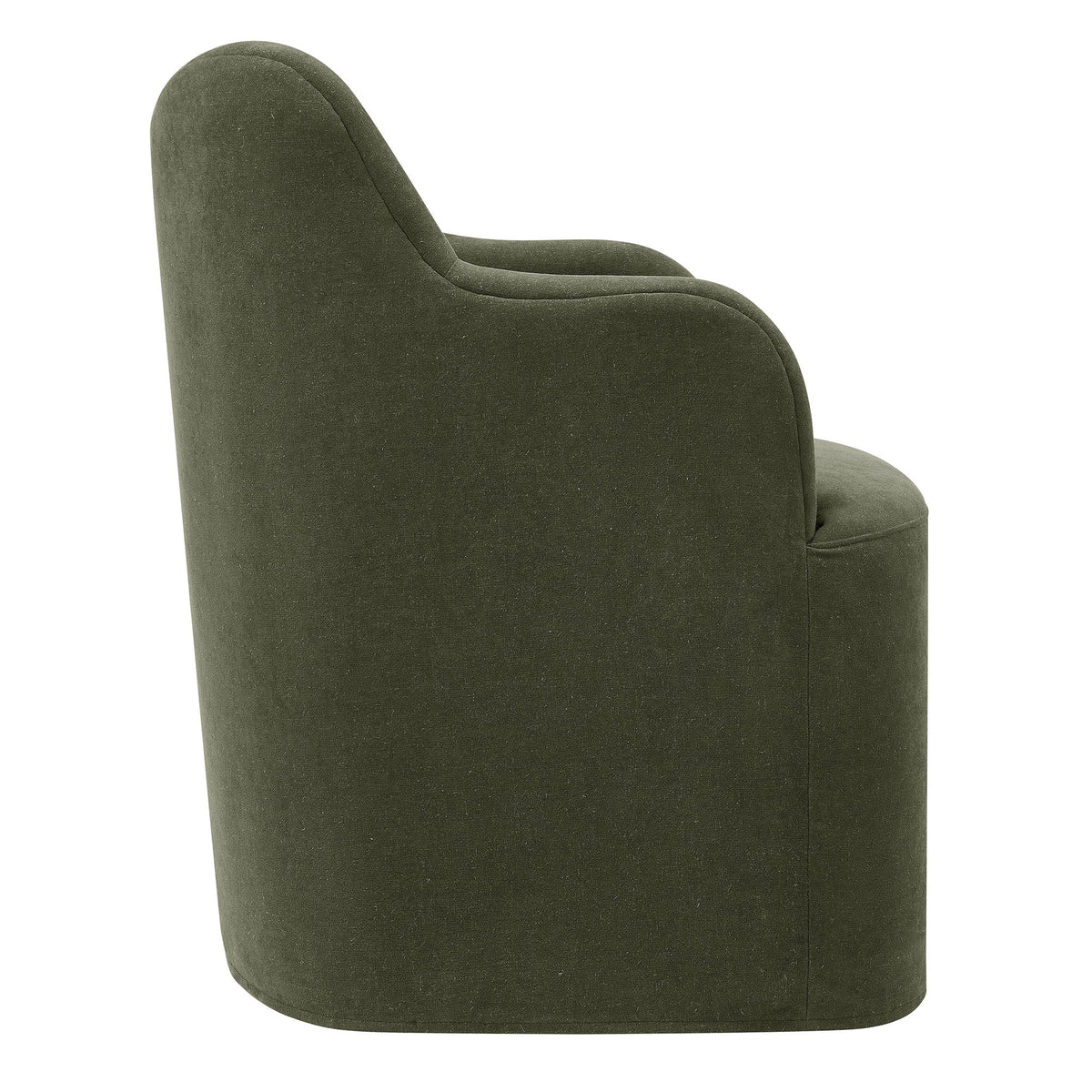 Cordelle Linen Blend Swivel Dining Chair by Modway, photo 22 of 40
