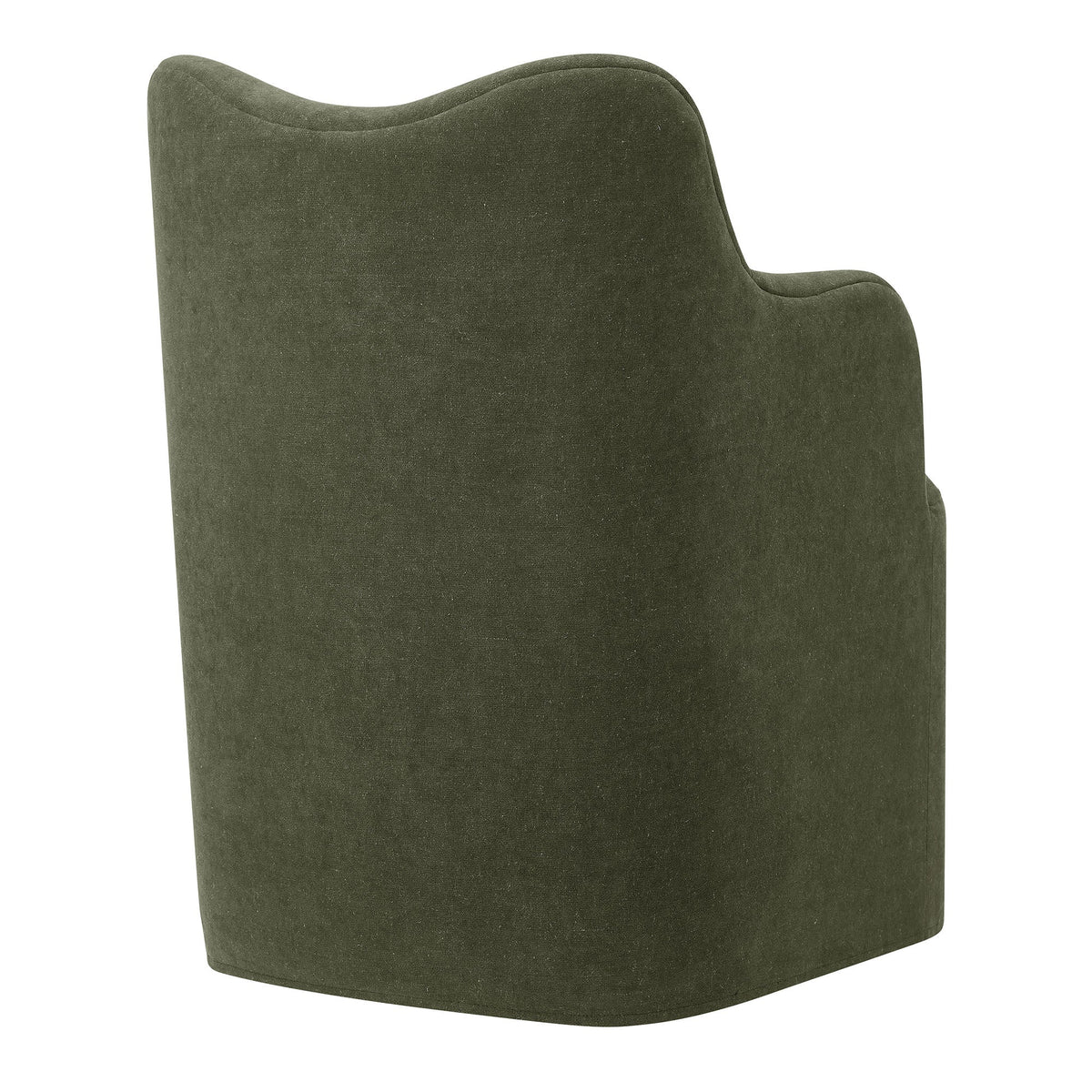 Cordelle Linen Blend Swivel Dining Chair by Modway, photo 23 of 40
