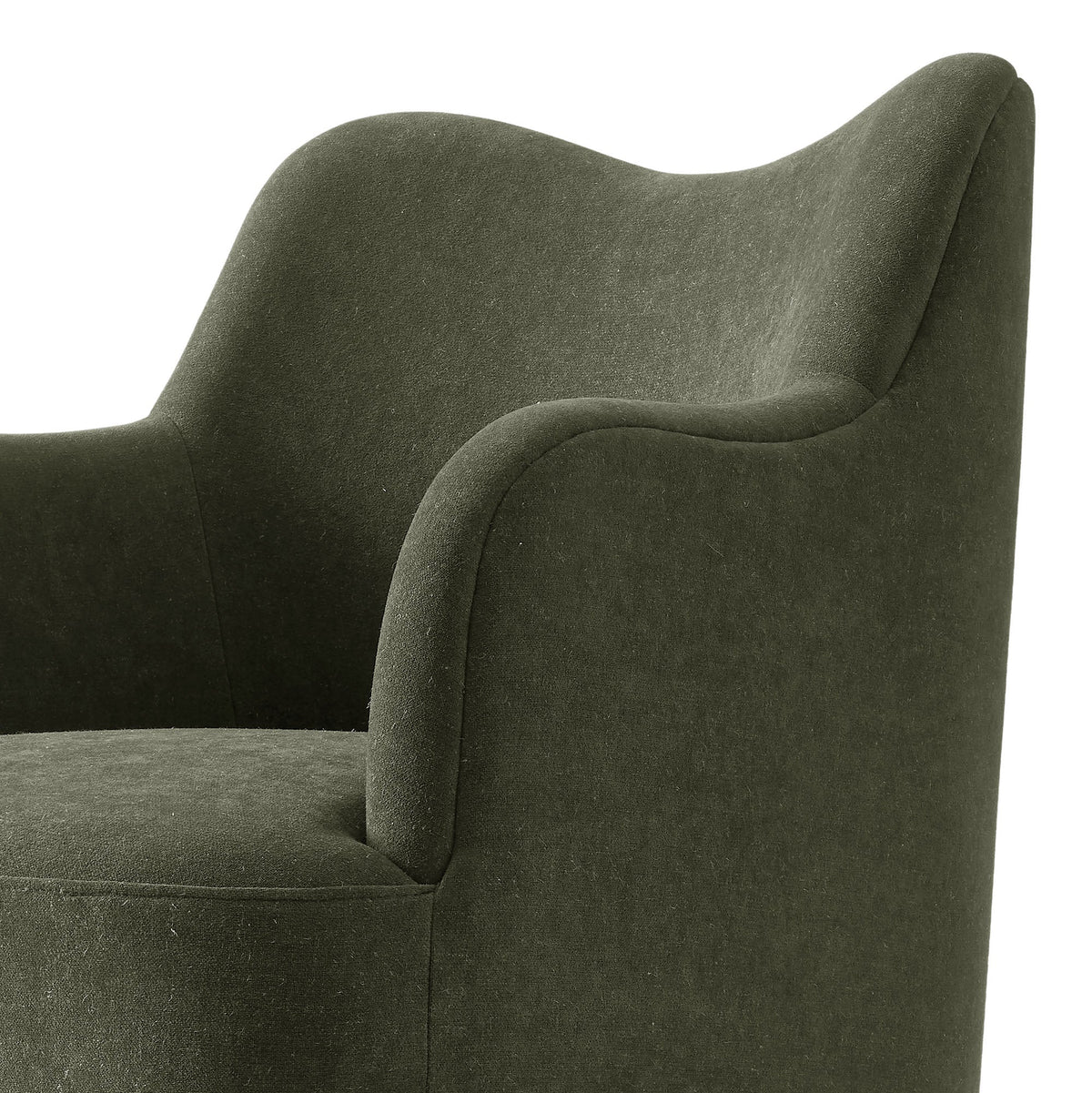 Cordelle Linen Blend Swivel Dining Chair by Modway, photo 25 of 40