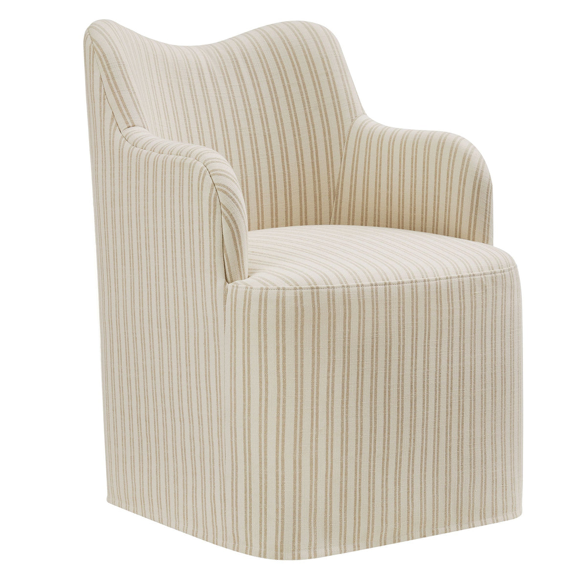 Cordelle Linen Blend Swivel Dining Chair by Modway, photo 28 of 40