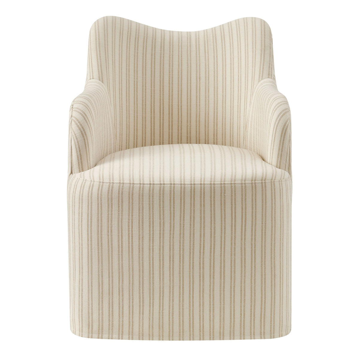 Cordelle Linen Blend Swivel Dining Chair by Modway, photo 33 of 40