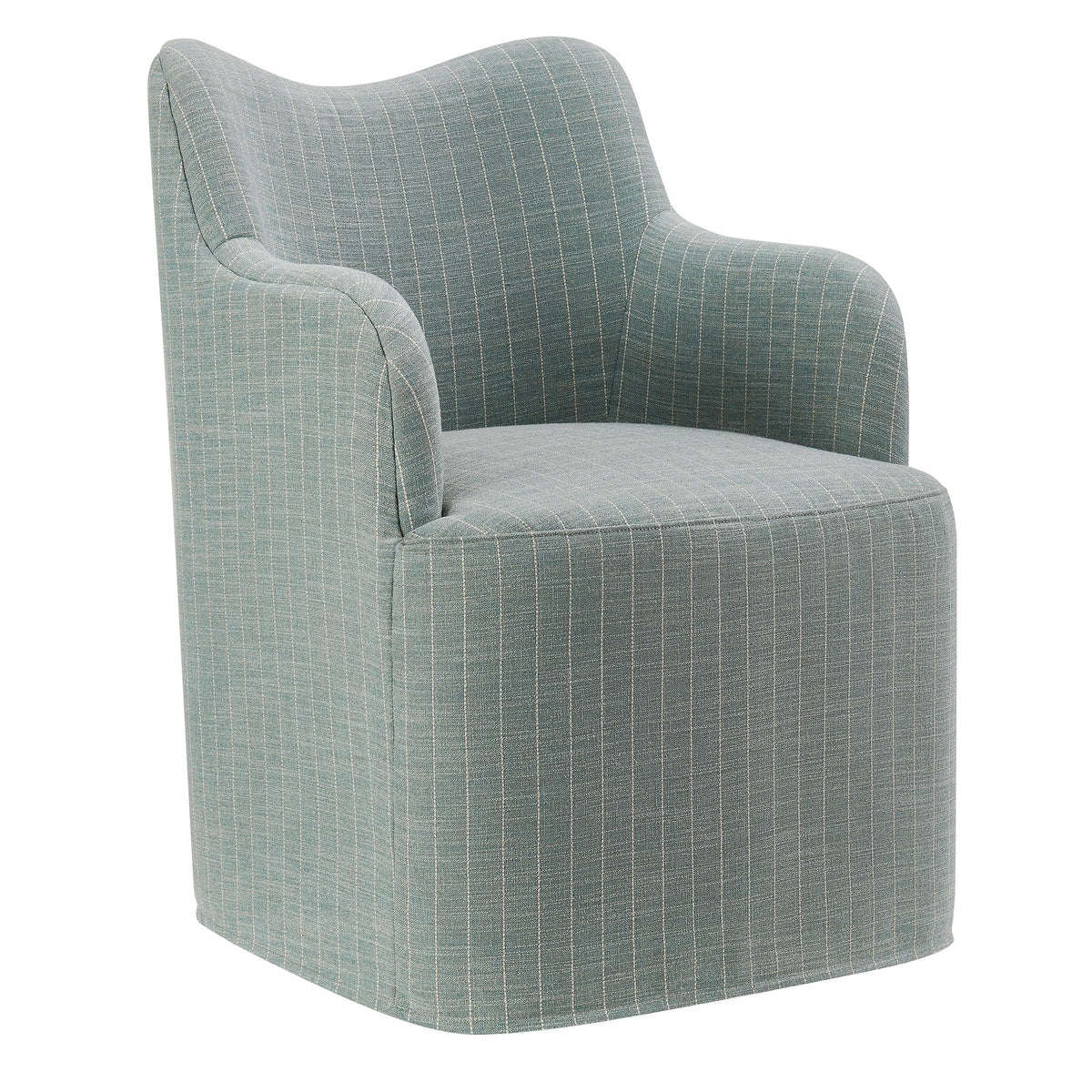 Cordelle Linen Blend Swivel Dining Chair by Modway, photo 37 of 40