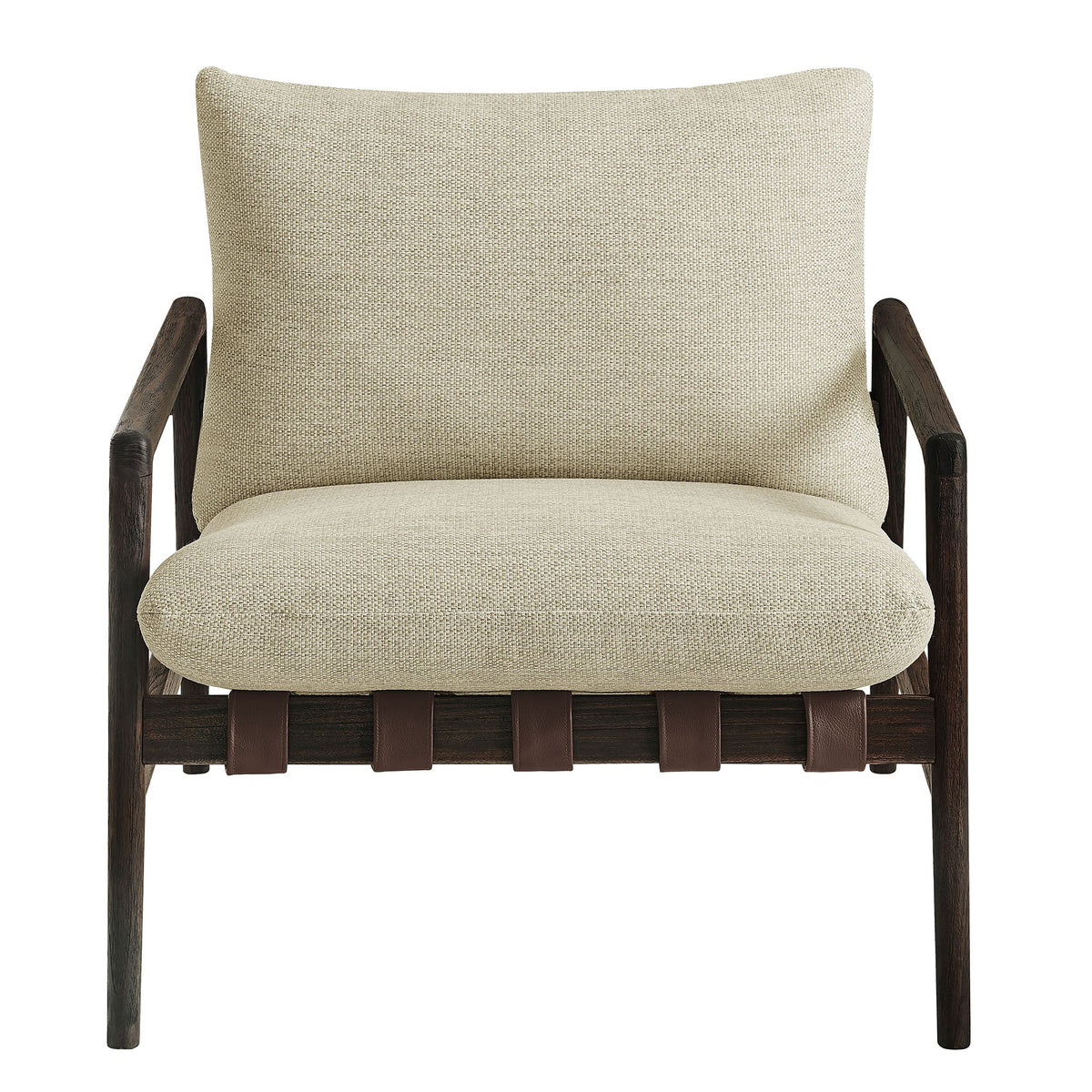 Nomi Outdoor Patio Teak Wood Sling Chair by Modway, photo 5 of 36