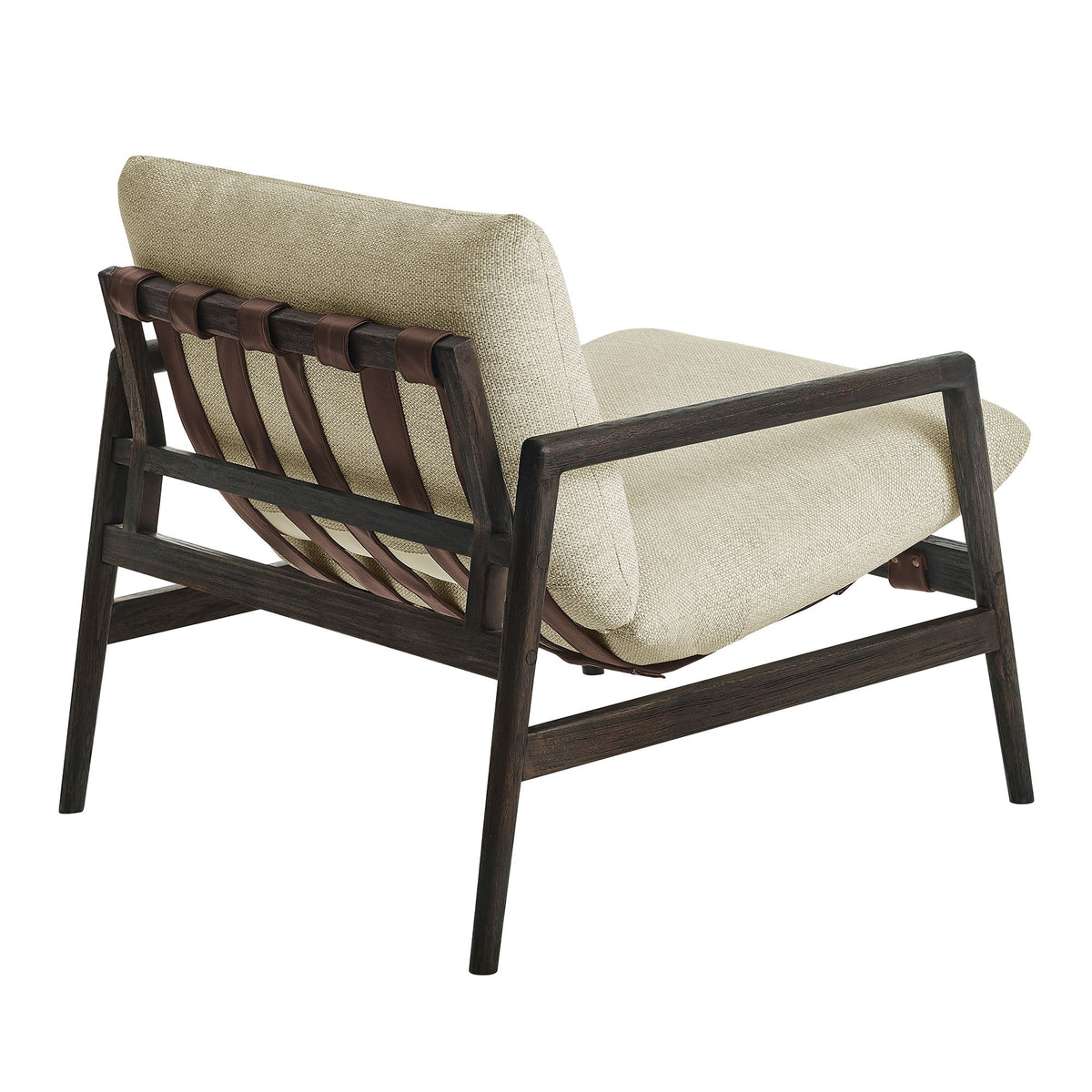 Nomi Outdoor Patio Teak Wood Sling Chair by Modway, photo 6 of 36