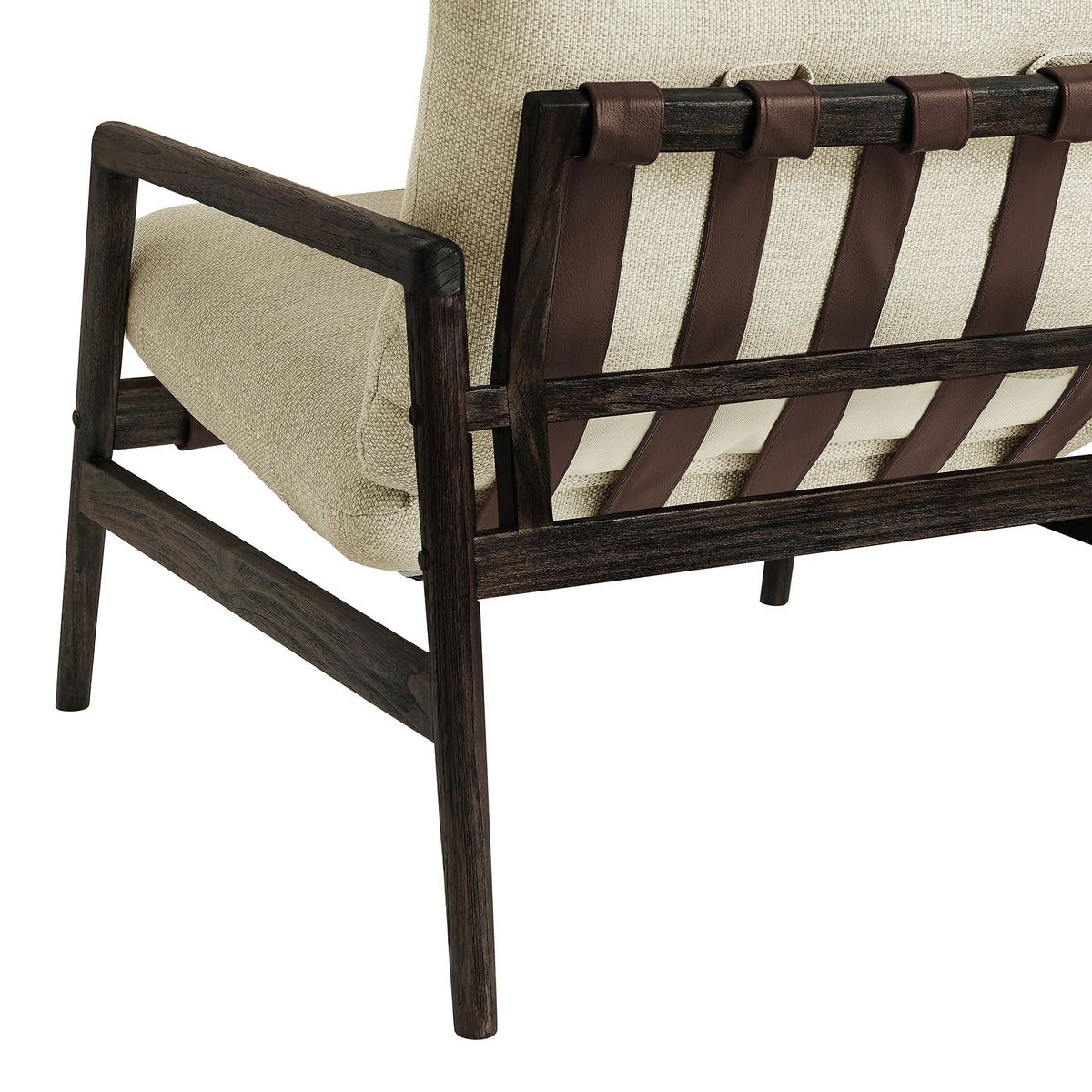 Nomi Outdoor Patio Teak Wood Sling Chair by Modway, photo 7 of 36