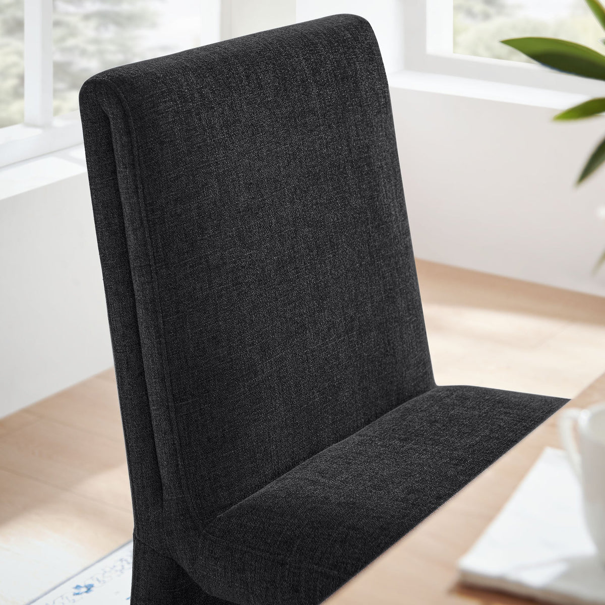 Emory Upholstered Fabric Dining Side Chair Set of 2 by Modway, photo 10 of 41