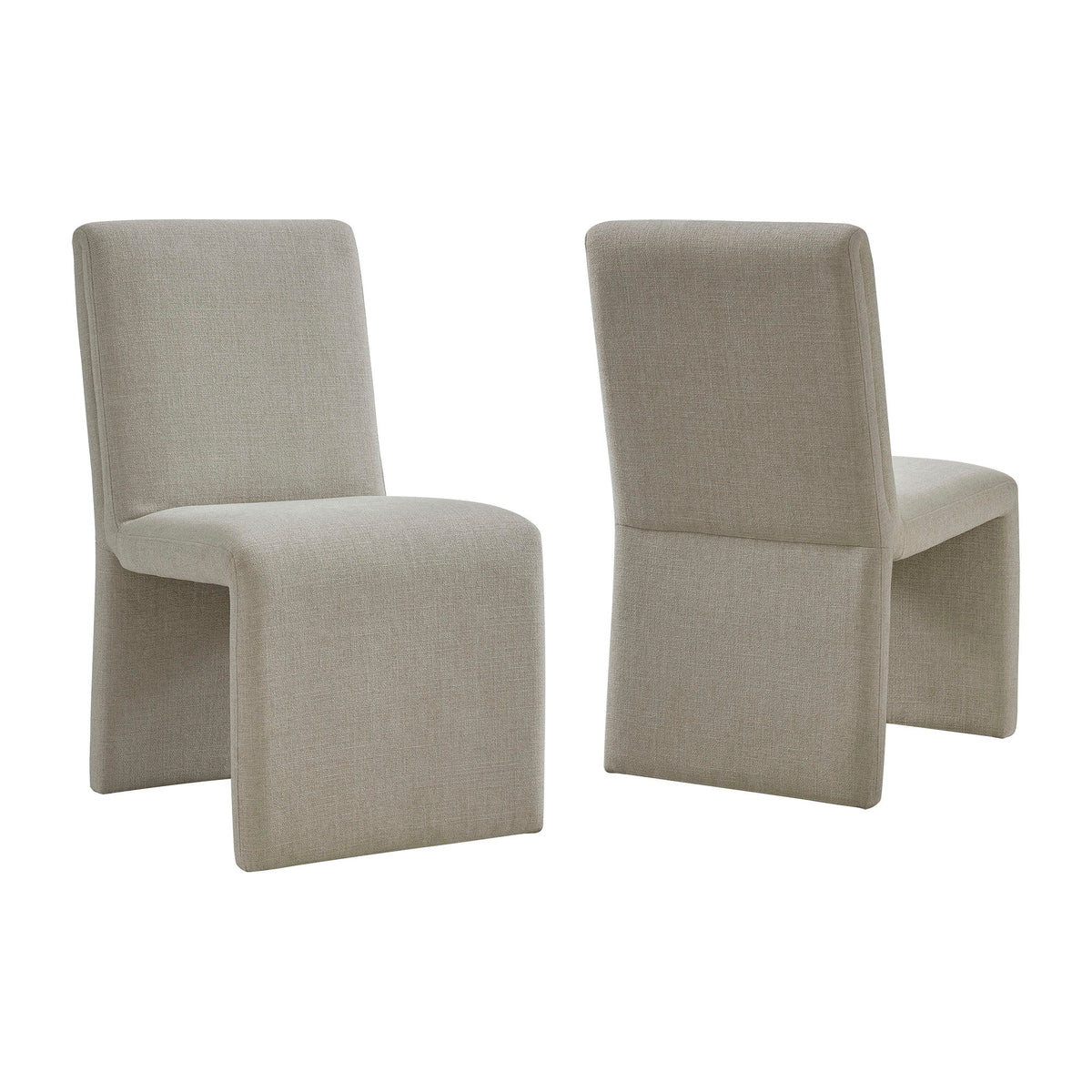 Emory Upholstered Fabric Dining Side Chair Set of 2 by Modway, photo 11 of 41