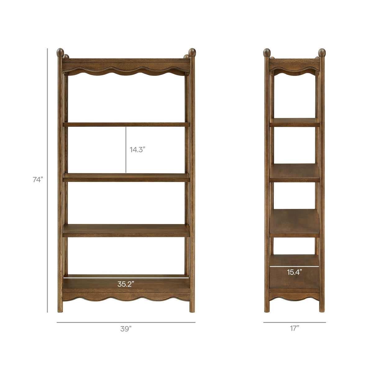 Darcy 4-Tier Open Bookcase by Modway, photo 12 of 18