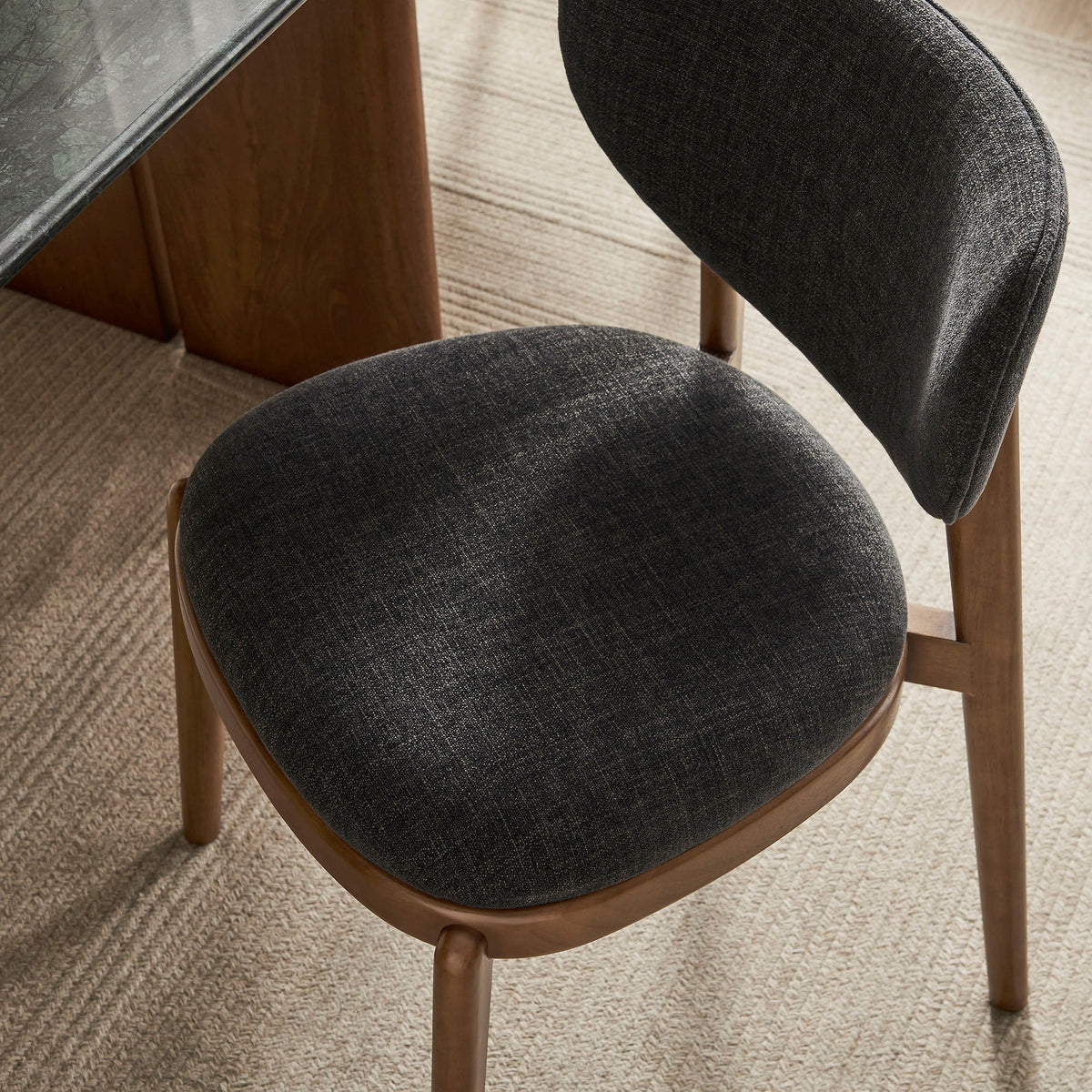 Fenwick Fabric Dining Chairs Set of 2 by Modway, photo 10 of 40