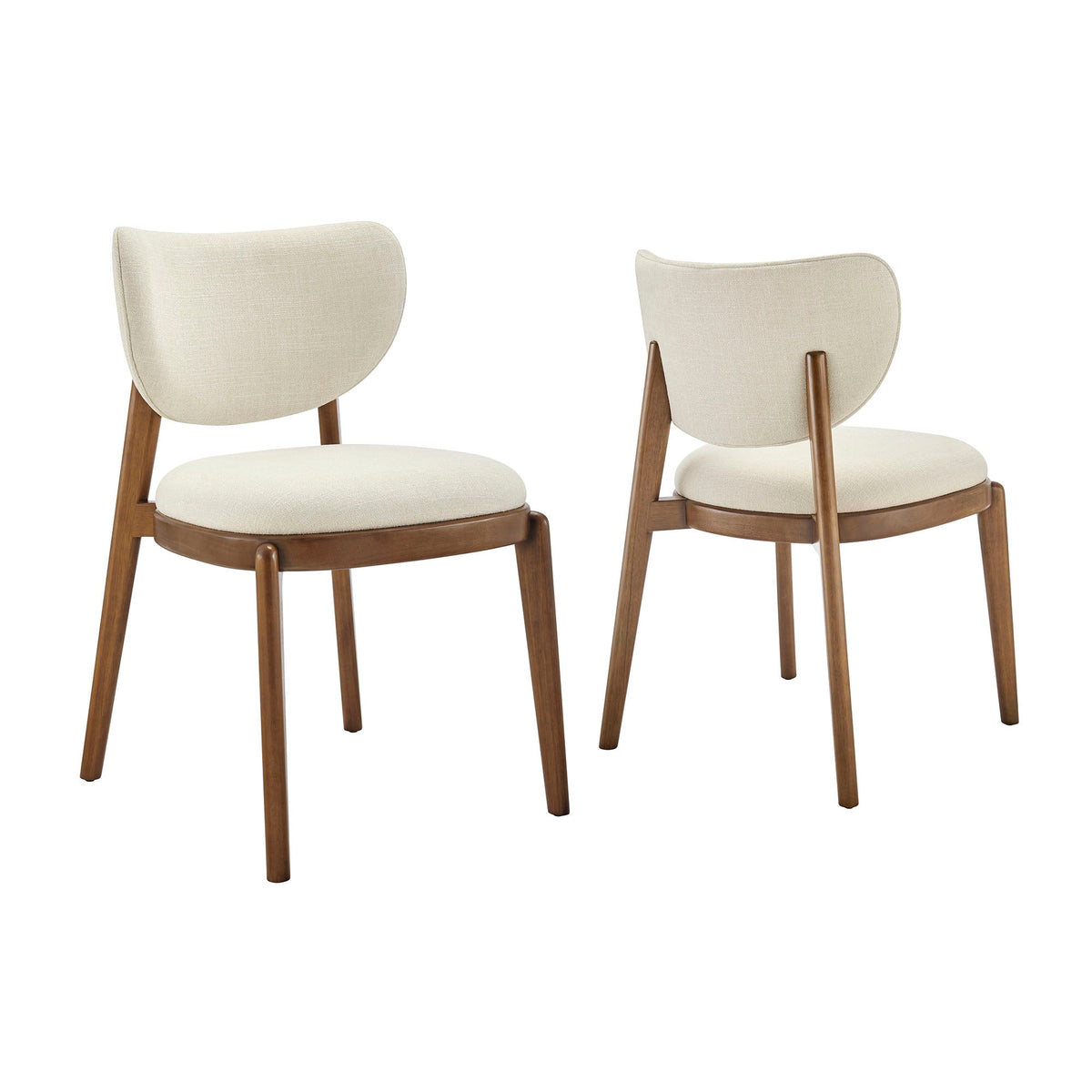 Fenwick Fabric Dining Chairs Set of 2 by Modway, photo 11 of 40