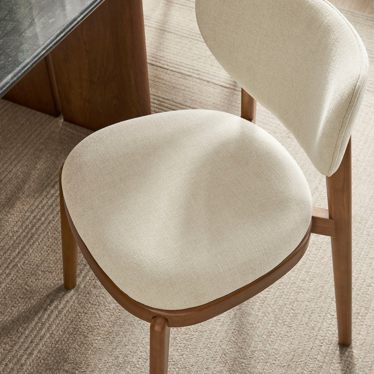 Fenwick Fabric Dining Chairs Set of 2 by Modway, photo 20 of 40