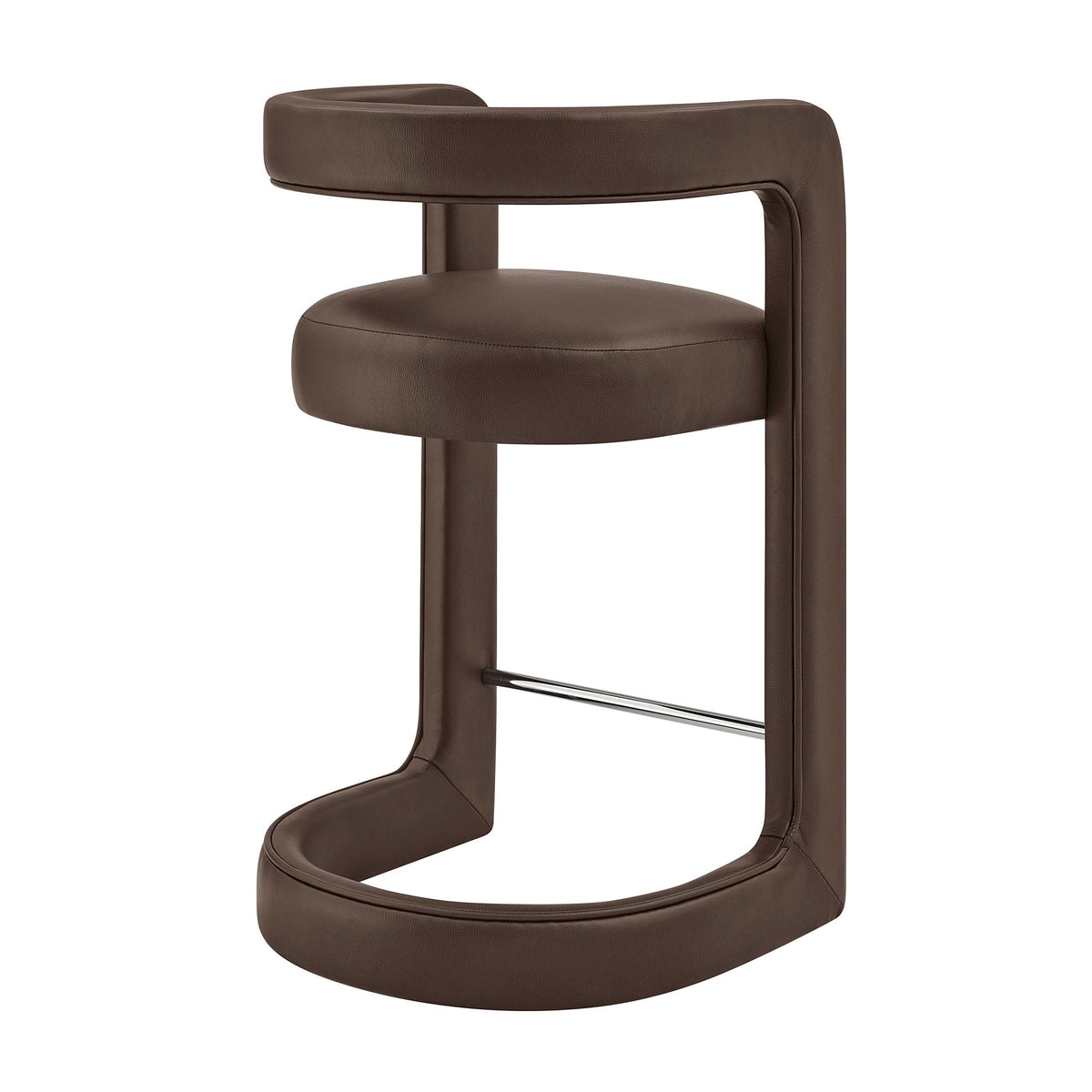 Winslow Premium Vegan Leather Counter Stool by Modway, photo 5 of 27