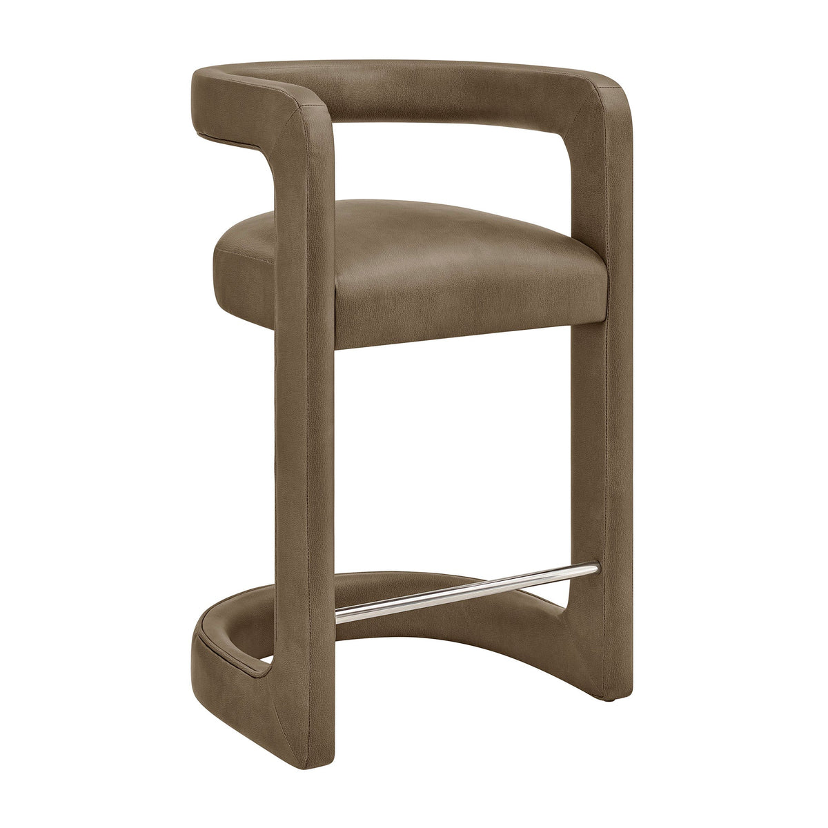 Winslow Premium Vegan Leather Counter Stool by Modway, photo 10 of 27