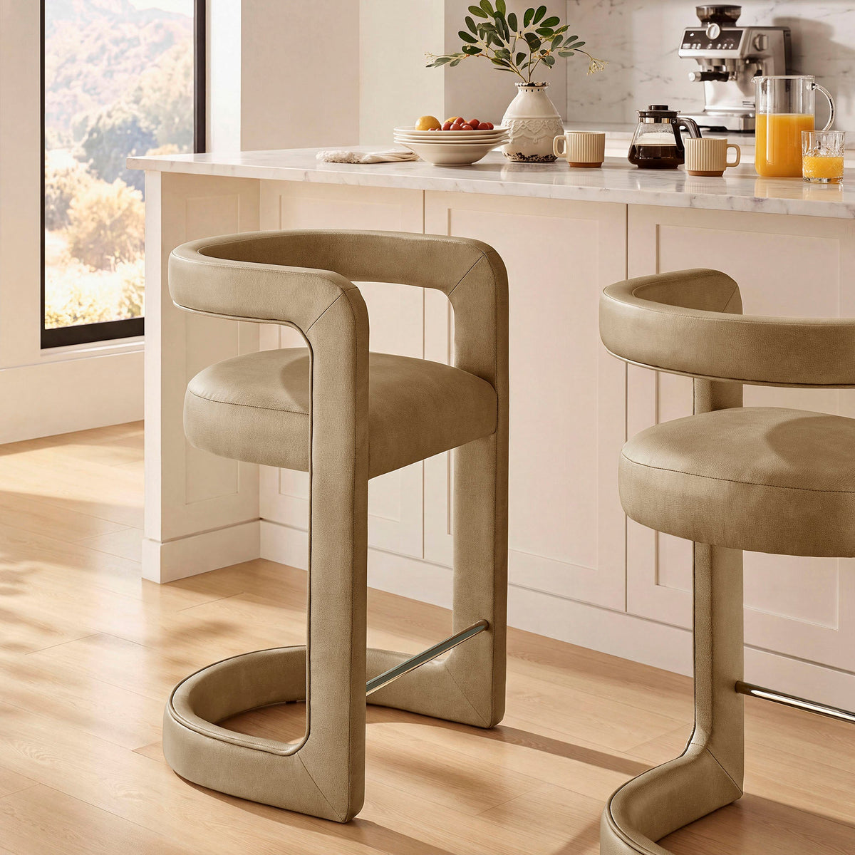 Winslow Premium Vegan Leather Counter Stool by Modway, photo 26 of 27