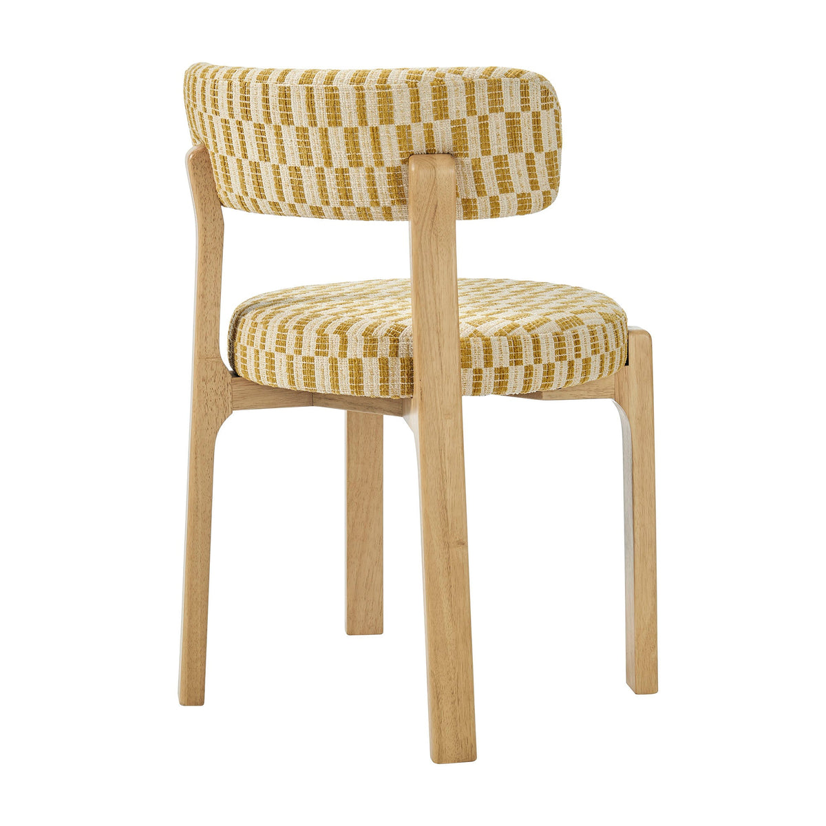 Marsha Retro Upholstered Fabric Dining Chairs Set of 2 by Modway, photo 16 of 20