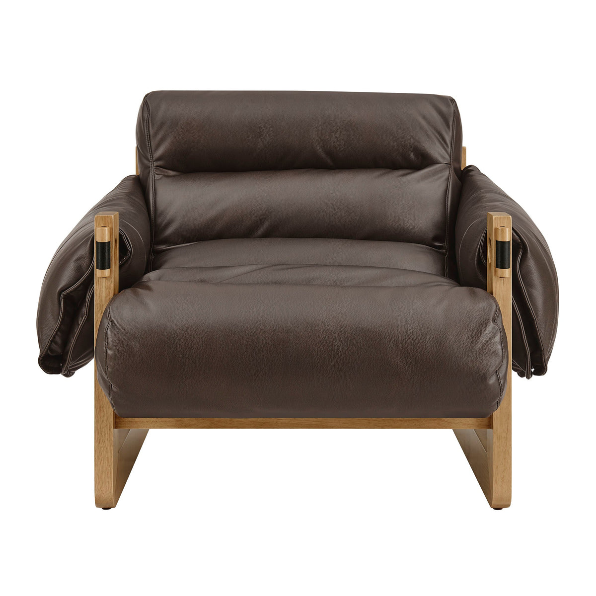 Sorelle Vegan Leather Sling Lounge Chair by Modway, photo 6 of 18
