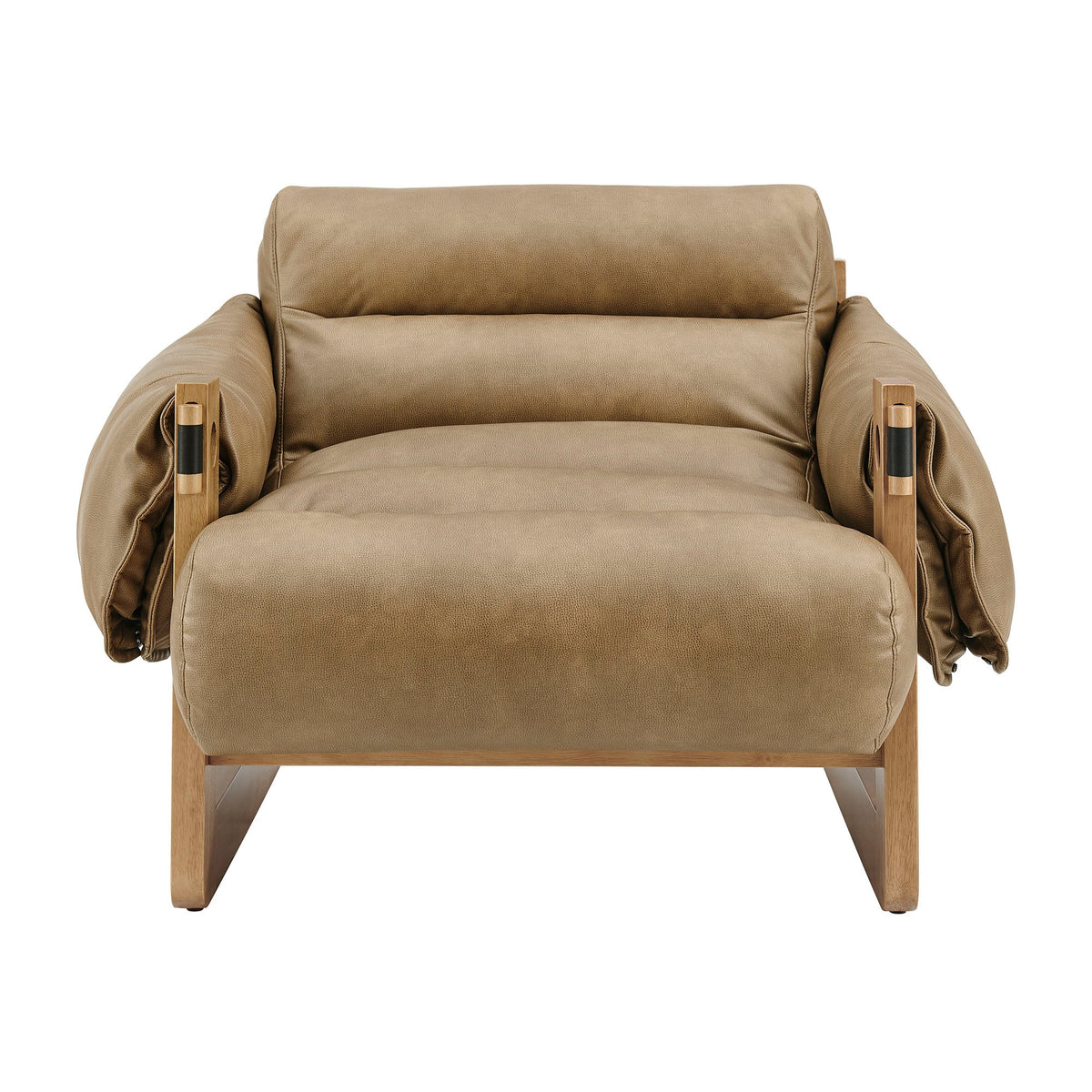 Sorelle Vegan Leather Sling Lounge Chair by Modway, photo 15 of 18