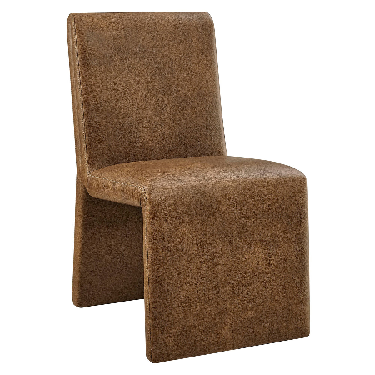 Emory Vegan Leather Dining Side Chair Set of 2 by Modway, photo 4 of 20