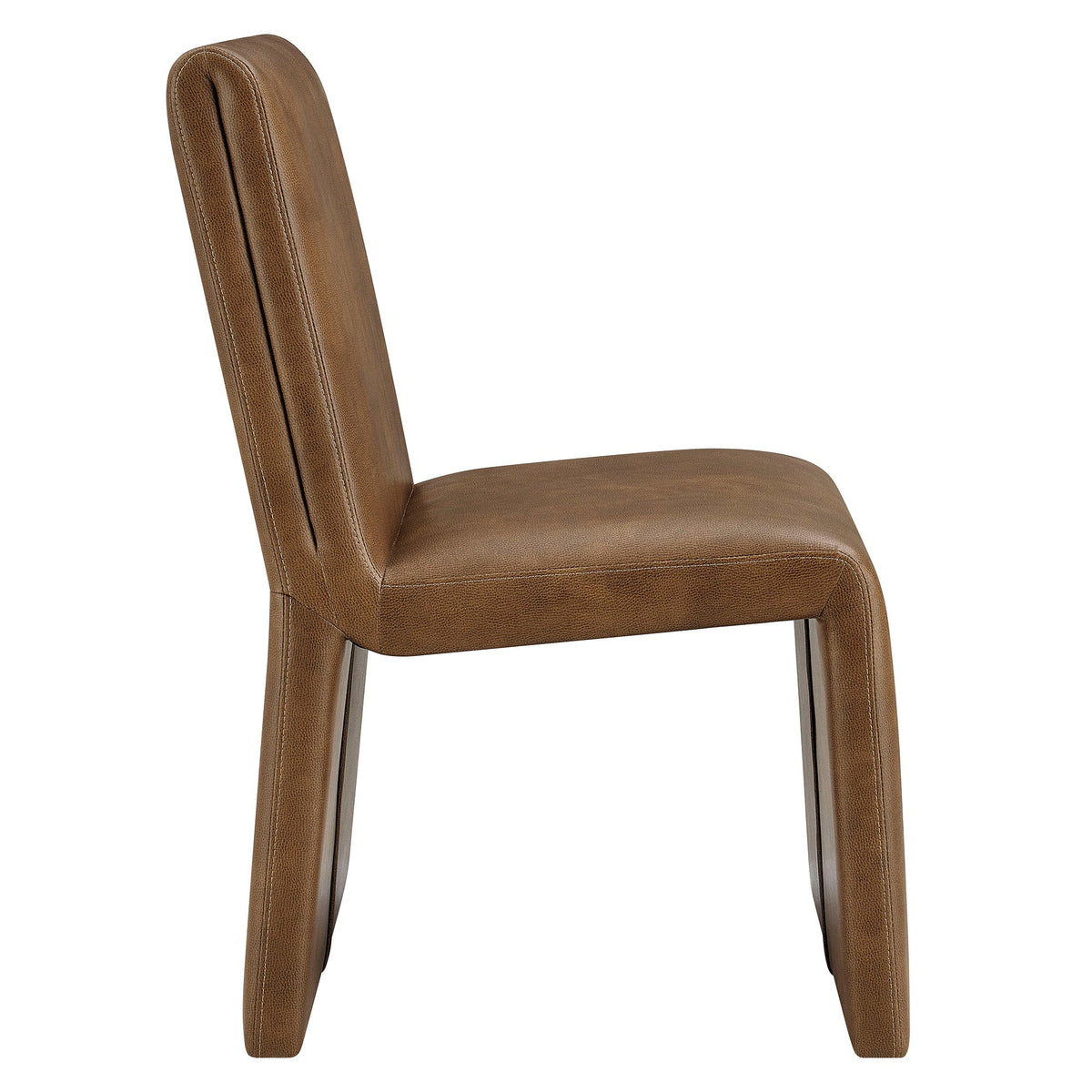 Emory Vegan Leather Dining Side Chair Set of 2 by Modway, photo 5 of 20