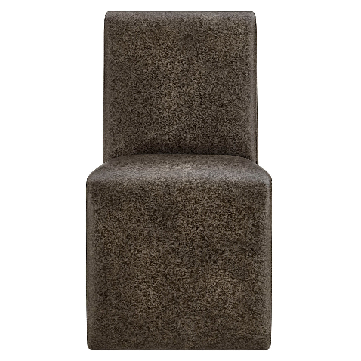 Emory Vegan Leather Dining Side Chair Set of 2 by Modway, photo 17 of 20